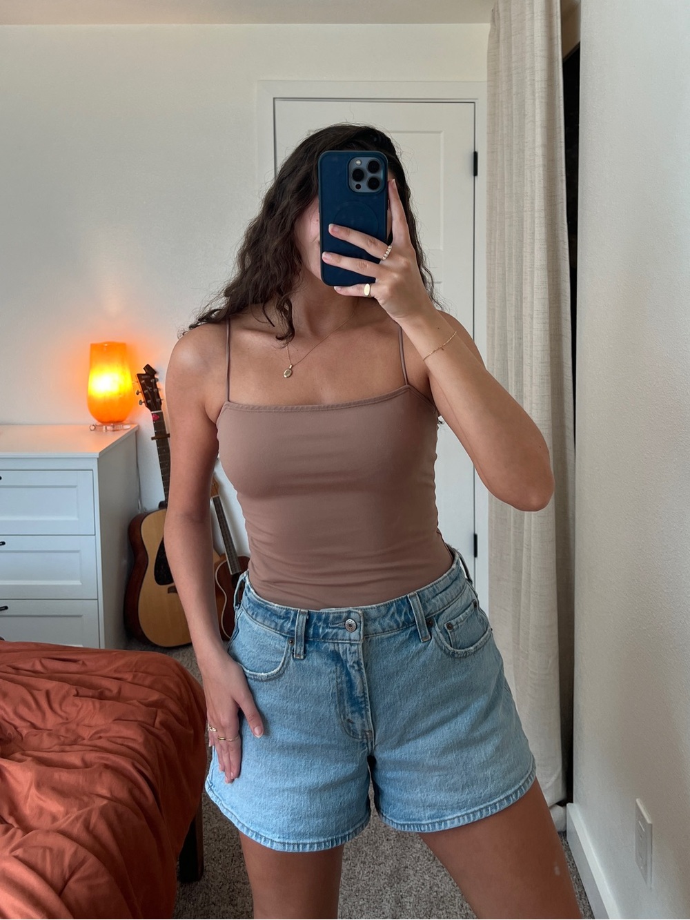 Abercrombie & Fitch Spaghetti Strap bodysuit